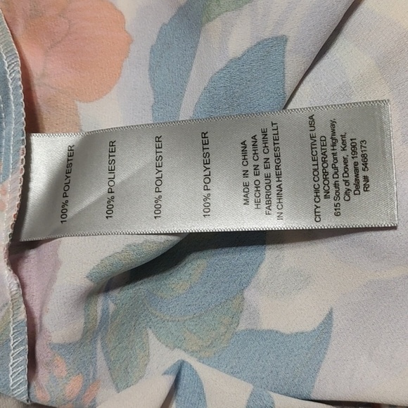 Arna York Floral Open Long Sleeve Kimono Size 26/28 - Picture 5 of 5